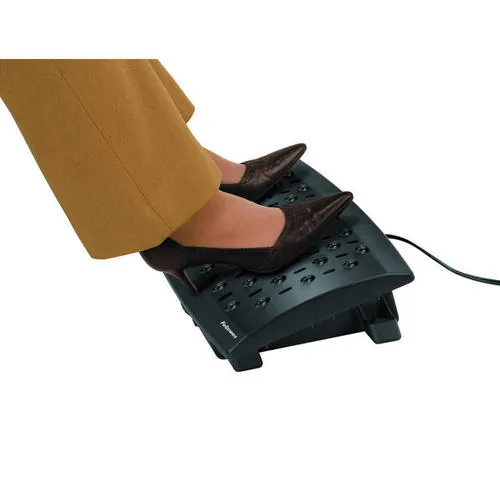 Vue 3 de Repose-Pied Ajustable Chauffant