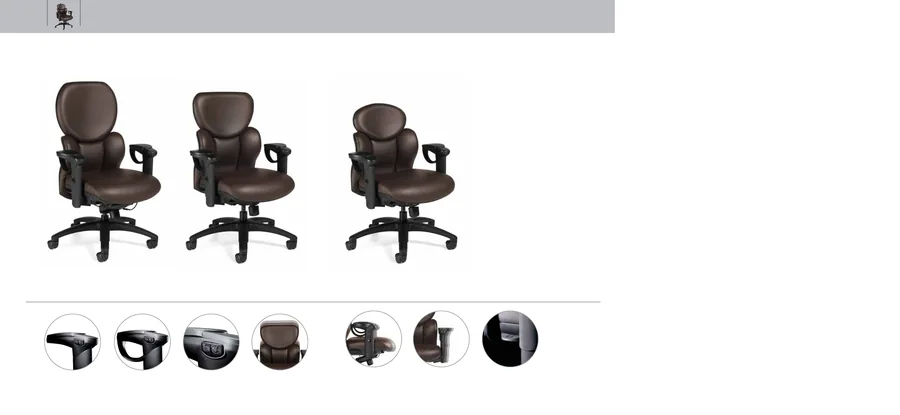 Vue 9 de Fauteuil Global Contract NuCas