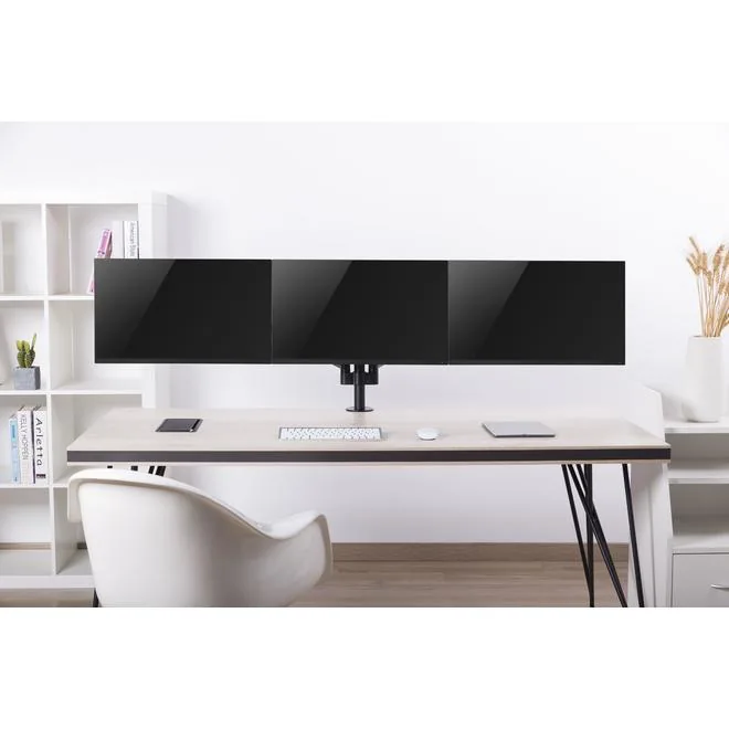 Vue 2 de Support pour Moniteur Triple