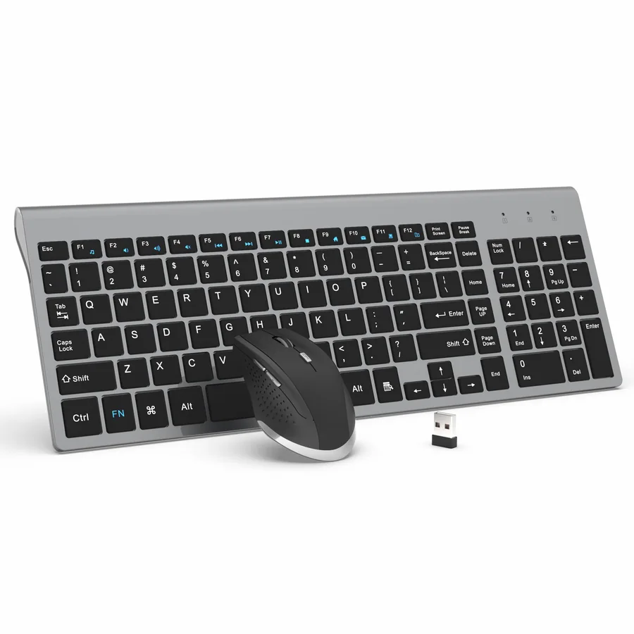 Ensemble clavier souris Ergonomique